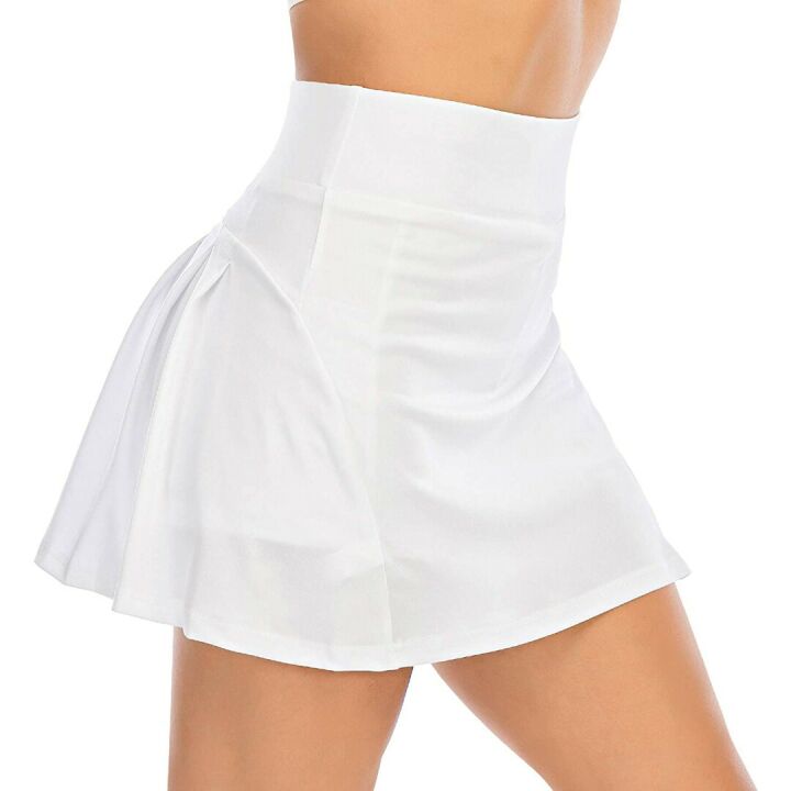 Women's Pleated Tennis Skirts with Pockets for Activewear