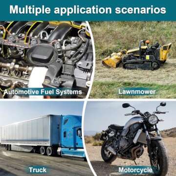 ZONBANG 3/8 Fuel Line - Premium NBR Rubber Hose for Vehicles