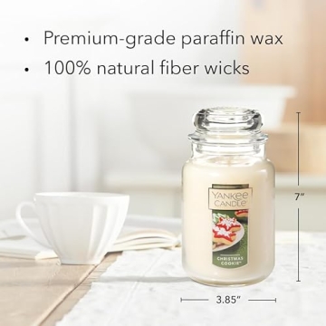 Yankee Candle Christmas Cookie 22oz Jar - Perfect Holiday Gift