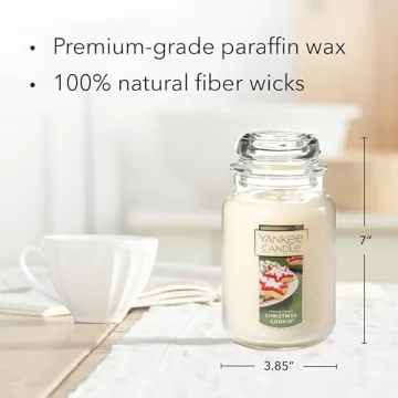 Yankee Candle Christmas Cookie 22oz Jar - Perfect Holiday Gift
