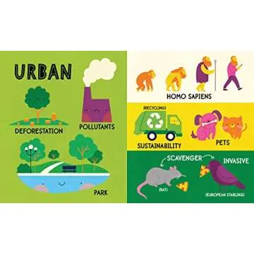 My First 100 Nature Words: A STEM Board Book for Kids