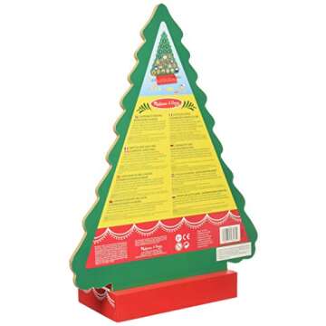 Enchanting Countdown to Christmas Wooden Advent Calendar