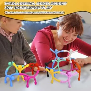 Magnetic Travel Toys for Toddler 5PCS, Easter Basket Stuffers Gift for Toddler Kid, Airplane Travel Activities Essential Fidget Toy Fun Magnetic Men People Fridge Magnet for Toddler 1 2 3 4 5 Year Old