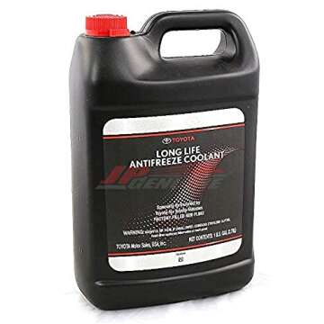 Toyota Genuine Parts - Genuine Fluid 00272-1LLAC-01 Long Life Coolant - 1 Gallon (002721LLAC01)