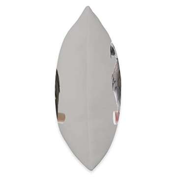 The Grey Parrot Congo African Perch Throw Pillow, 16x16, Multicolor