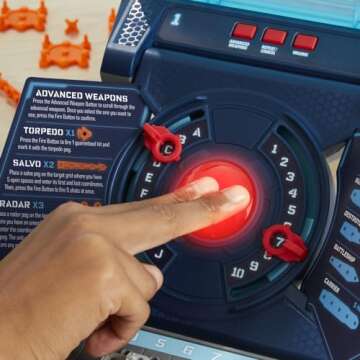 Electronic Battleship Reloaded Game with Sounds and Lights