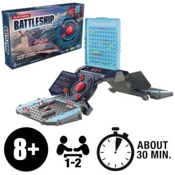 Electronic Battleship Reloaded Game with Sounds and Lights
