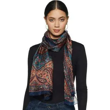 Stylore 100% Silk Scarf - Stylish Sunscreen Wrap