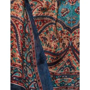 Stylore 100% Silk Scarf - Stylish Sunscreen Wrap