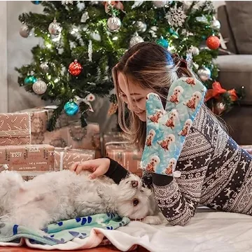 Unique PetParty Customized Dog Oven Mitts for Pet Lovers
