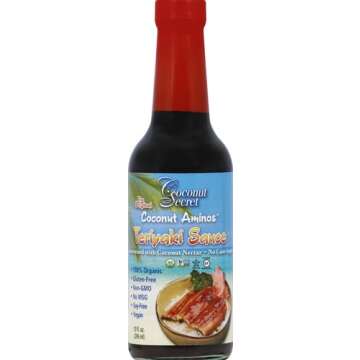 Coconut Secret Organic Coconut Teriyaki Sauce, 10 FZ
