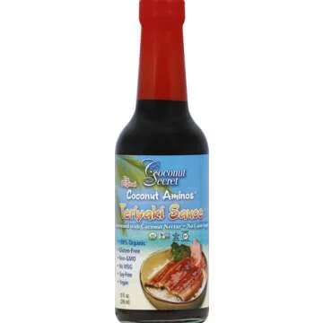 Coconut Secret Organic Coconut Teriyaki Sauce, 10 FZ