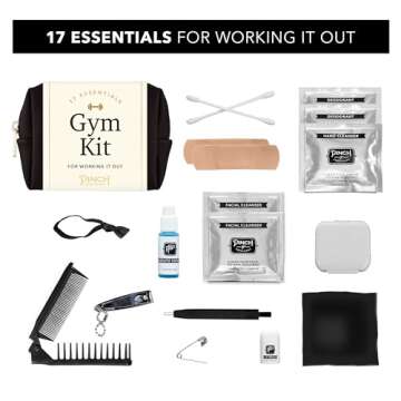 Pinch Provisions Gym Kit, Includes 15 Personal Care Essentials for Wellness & Beauty, Perfect for Gi...