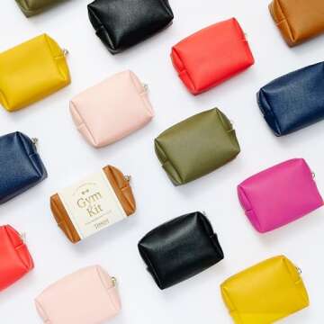 Pinch Provisions Gym Kit, Includes 15 Personal Care Essentials for Wellness & Beauty, Perfect for Gifts, Gym Bags, Duffle Bags & Lockers (Black)