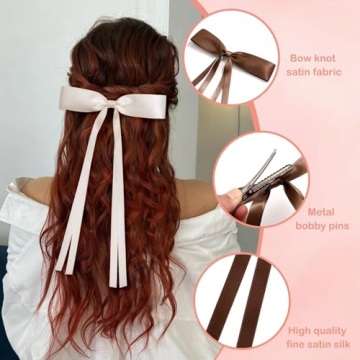 Cute Bow Clips for Women and Girls | Hair Accessories Set