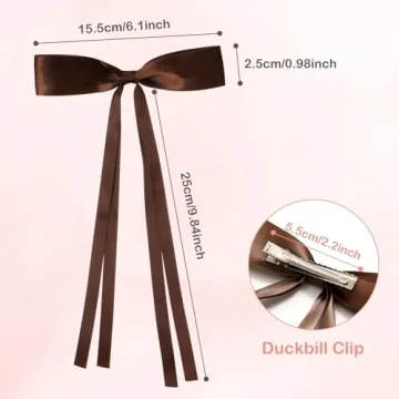 Cute Bow Clips for Women and Girls | Hair Accessories Set