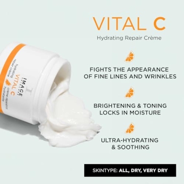 IMAGE Skincare VITAL C Hydrating Repair Crème 2oz Best Face Moisturizer