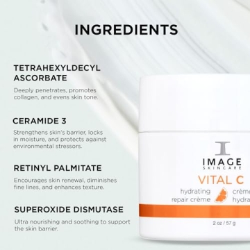 IMAGE Skincare VITAL C Hydrating Repair Crème 2oz Best Face Moisturizer