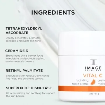 IMAGE Skincare VITAL C Hydrating Repair Crème 2oz Best Face Moisturizer
