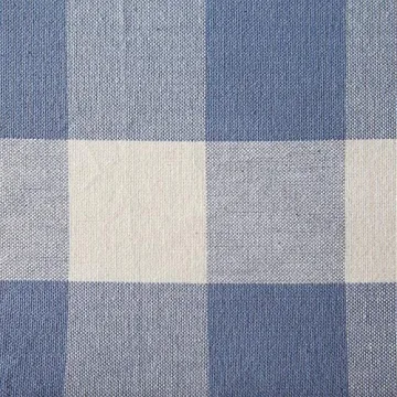 DII Buffalo Check Collection, Classic Farmhouse Tablecloth, Tablecloth, 60x104, Stonewash Blue