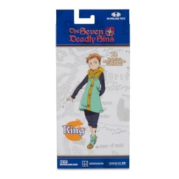 Detailed McFarlane King 7" Action Figure from Seven Deadly Sins