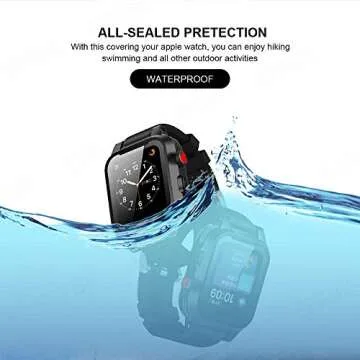 Apple Watch Waterproof Case for Series 3 & 2 by EFFUN