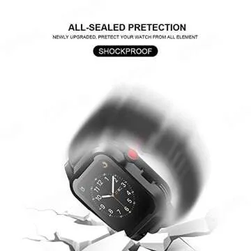 Apple Watch Waterproof Case for Series 3 & 2 by EFFUN