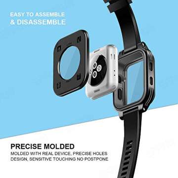 Apple Watch Waterproof Case for Series 3 & 2 by EFFUN