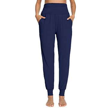 Buy FitGlam Women's High Waisted Harem Pants for Comfort