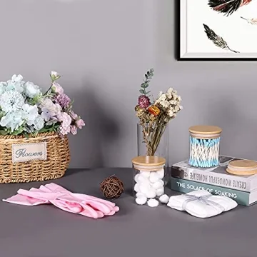 Healthy Choice Airtight Glass Canisters Set of 5 - Stylish Kitchen Storage