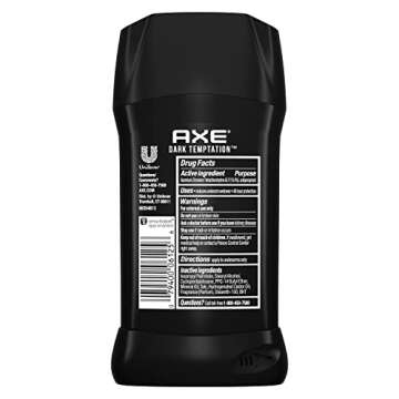 AXE Antiperspirant Stick For Men For Long Lasting Freshness Dark Temptation All Day Fresh Scent 48 H...