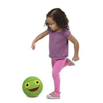 Froggy Kickball for Kids - Fun Outdoor Play