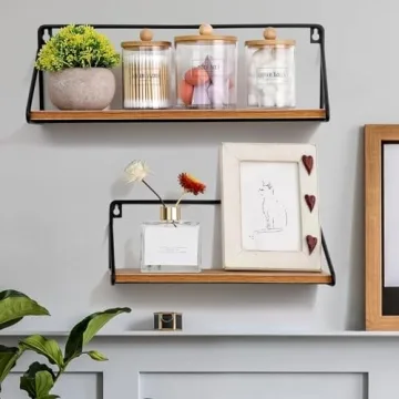 Stylish 3 Pack Qtip Holder Dispenser with Bamboo Lids