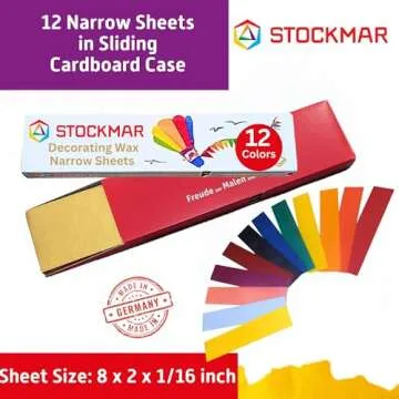 Stockmar Beeswax Modeling Wax Sheets for Candle Crafts