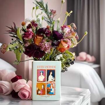 Unique MILILOVE Book Vases for Flower Decor - Perfect Gift