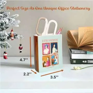 Unique MILILOVE Book Vases for Flower Decor - Perfect Gift