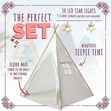 Orian Toys Kids Teepee Tent: Magical Indoor-Outdoor Playroom