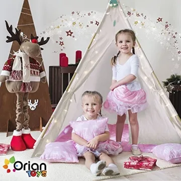 Orian Toys Kids Teepee Tent: Magical Indoor-Outdoor Playroom