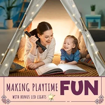 Orian Toys Kids Teepee Tent: Magical Indoor-Outdoor Playroom