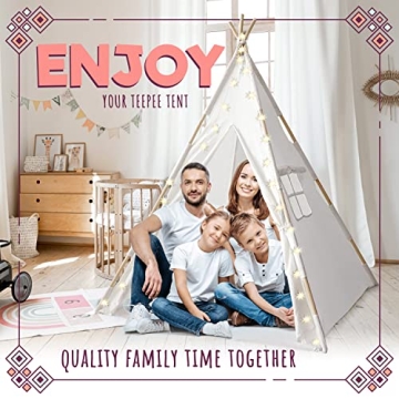 Orian Toys Kids Teepee Tent: Magical Indoor-Outdoor Playroom