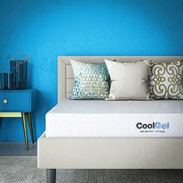 Cool Gel Memory Foam 8-Inch Mattress with Cooling Technology and CertiPUR-US Certification