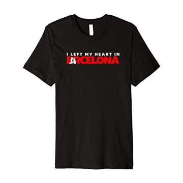 Barcelona Premium T-Shirt for Travel Lovers