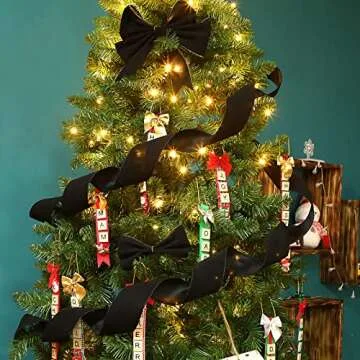 Premium Christmas Wired Velvet Ribbon for All Occasions