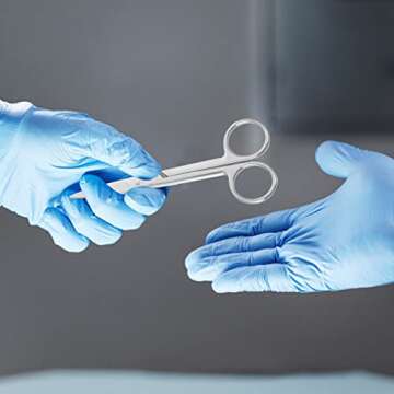 UEETEK Stainless Steel Surgical Scissors - Precision Cutting