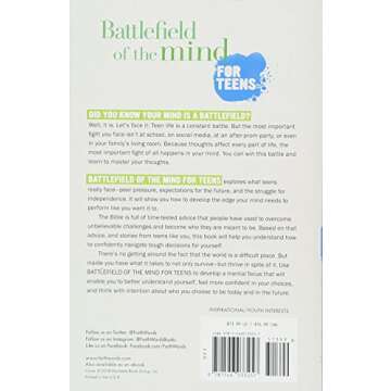 Battlefield of the Mind for Teens: Winning the Battle in Your Mind