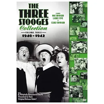 The Three Stooges Collection: Classic 1940-1942 DVD Box Set for Comedy Lovers
