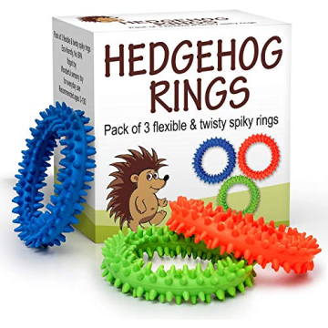 Pick A Toy Sensory Ring and Fidget Toy 3 Pack | Soft, Flexible Ring and Rubber Spikes | Engaging and...