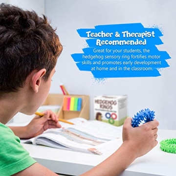 Sensory Ring and Fidget Toy 3 Pack - Stress Relief for All Ages