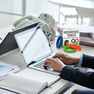 Sensory Ring and Fidget Toy 3 Pack - Stress Relief for All Ages