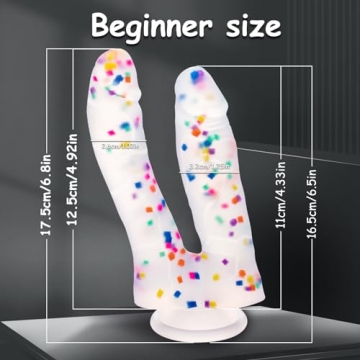7 Inch Double-Ended Dildo for G-Spot Orgasmic Pleasure